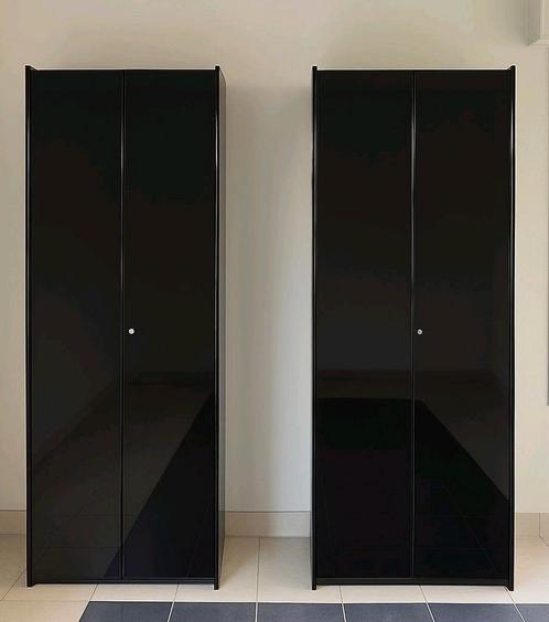 Design legkast gelakt zwart Vintage, Huis en Inrichting, Kasten | Overige, Ophalen