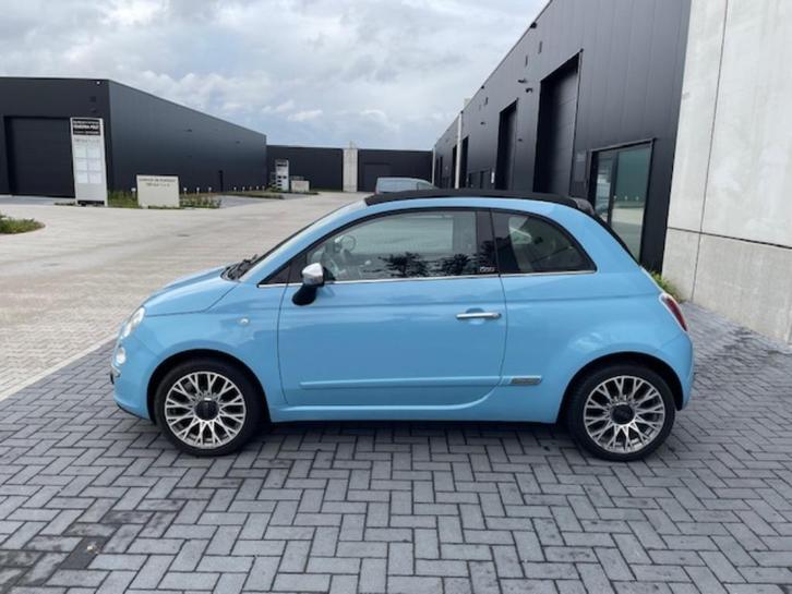 Fiat 500C 1.2I Lounge Cabriolet, Airco, Chrome line,Garantie, Auto's, Fiat, Bedrijf, 500C, ABS, Airbags, Airconditioning, Bluetooth