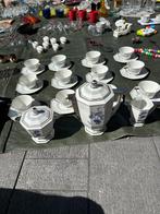 Antieke porseleinen koffieset uit Limoges, Antiek en Kunst, Antiek | Porselein, Ophalen