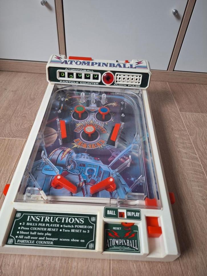 Atom pinball, Verzamelen, Automaten | Flipperkasten, Zo goed als nieuw, Flipperkast, Ophalen of Verzenden