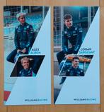 Cartes de pilote originales Formule 1 Williams Racing 2023, Enlèvement ou Envoi, Neuf, ForTwo