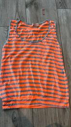 T-short AMELIE&AMIE FLUO ORANJE GRIJS (23/8), Kleding | Dames, Maat 38/40 (M), Ophalen of Verzenden, Zo goed als nieuw, Amelie&Amelie