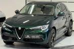 Alfa Romeo Stelvio Ti 02/2021 2.2d  43.000km full équipé, Autos, Alfa Romeo, SUV ou Tout-terrain, 5 places, Vert, Cuir