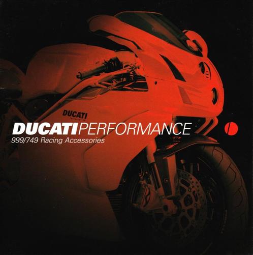 Ducati 999-749-Racing-Accessories brochure, Motoren, Handleidingen en Instructieboekjes, Ducati, Ophalen of Verzenden