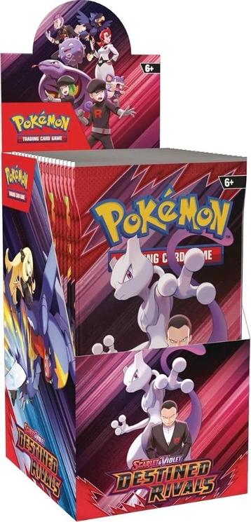 Pokemon  - Destined Rivals - Half Booster Box (18 packs) ENG beschikbaar voor biedingen