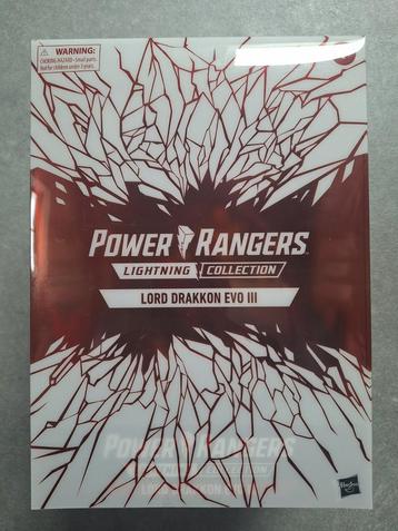Power Rangers Lightning Collection Lord Drakkon Evo III  beschikbaar voor biedingen