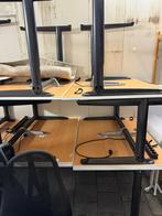 19 bureautafels + 19 bureaustoelen te koop!, Computers en Software, Ophalen, Zo goed als nieuw