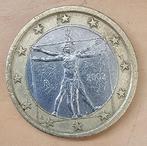 1 euromunt Italiaanse R 2002 ZELDZAAM, Postzegels en Munten, Italië, 1 euro, Ophalen, Losse munt