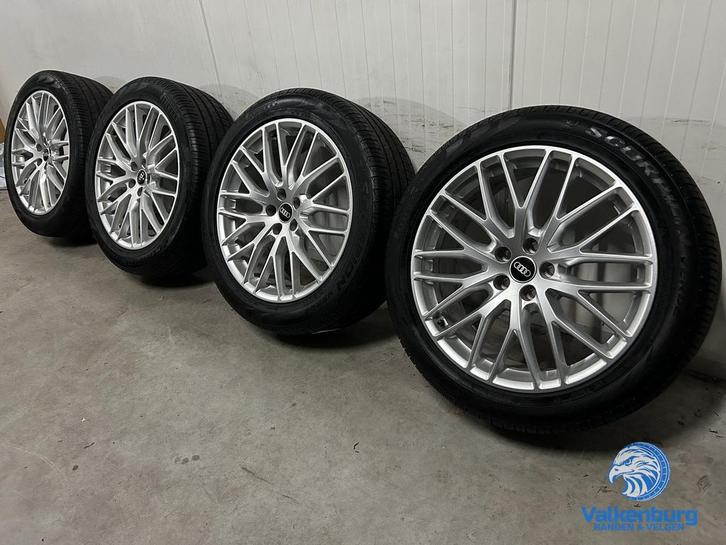 7mm! Originele Audi Q5 SQ5 80A 20 inch velgen 5x112 AllSeaso, Auto-onderdelen, Banden en Velgen, Banden en Velgen, All Season