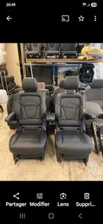 Lugano lederen stoelen Mercedes V Klasse V 250 300 447, Ophalen of Verzenden, Nieuw