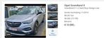 Opel Grandland X 2.1 - Benzine, Grandland, Stof, Parkeersensor, Particulier