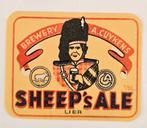 Sheep’s Ale A.Cuykens Lier Etiquette biere  Label 32, Verzenden, Zo goed als nieuw, Overige typen, Overige merken