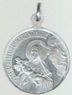 Médaille en l'honneur de Ste Thérèse de l'Enfant Jésus, Collections, Images pieuses & Faire-part, Enlèvement ou Envoi, Image pieuse