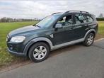 Chevrolet Captiva – 7 zitplaatsen – Benzine, Auto's, Chevrolet, Zwart, 4 cilinders, 1655 kg, Leder en Stof