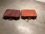 Vintage reiskoffer, Handtassen en Accessoires, Koffers, Ophalen, Zo goed als nieuw, Leer, Slot