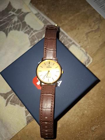 Nieuw Festina Champagne Sapphire horloge beschikbaar voor biedingen