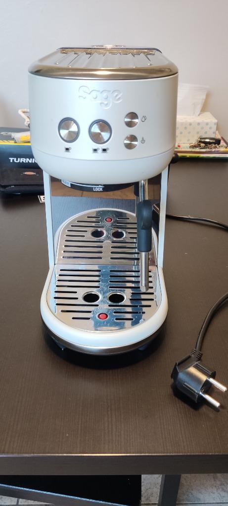 Sage Bambino, Elektronische apparatuur, Koffiezetapparaten, Gebruikt, Gemalen koffie, Espresso apparaat, 1 kopje, Afneembaar waterreservoir