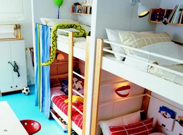 LO flexibel opstelbaar bed Ikea met 4 mogelijkheden beschikbaar voor biedingen