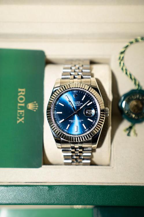 Rolex Oyster Perpetual Datejust 41mm, Bijoux, Sacs & Beauté, Montres | Hommes, Neuf, Montre-bracelet, Rolex, Acier, Acier, Envoi