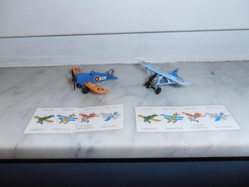 Figurines "Avions anciens – K93" – KINDER/FERRERO (1993), Collections, Œufs à surprise, Utilisé, Numéros K, Enlèvement ou Envoi