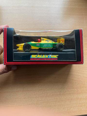 Modélisme F1 Benetton Ford B193 de 1994 scalextric 1/32, Autres marques, Électrique, Enlèvement ou Envoi, Comme neuf