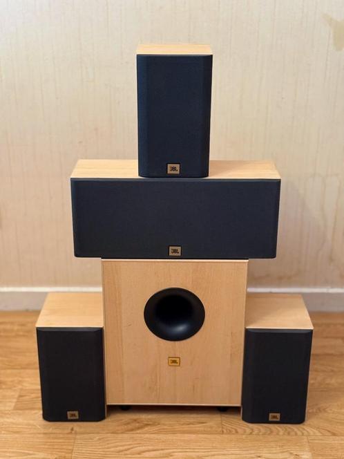 Pack JBL SCS-175 SAT 5.1 + Enceinte Akai SR-810 - Vintage, Audio, Tv en Foto, Luidsprekerboxen, Zo goed als nieuw, Complete surroundset