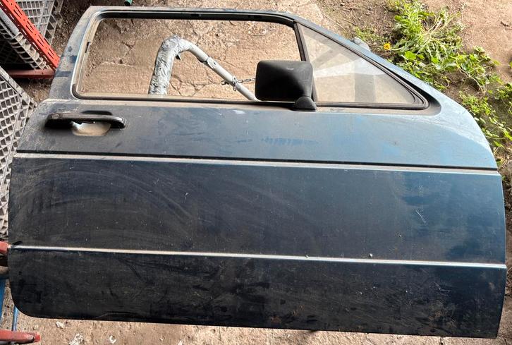Porte avant droite Golf 2 . 3p , petits carreaux gti gt d, Auto-onderdelen, Carrosserie, Ophalen