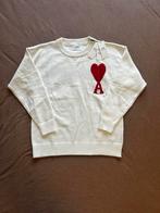 Pull AMI Paris Ami de Cœur - Blanc - NOUVEAU - Taille S, Envoi, Comme neuf, Taille 36 (S), Blanc