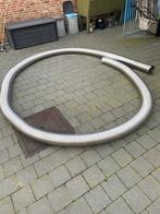 Dubbelwandig inox  kachelbuis diameter 150., Doe-het-zelf en Bouw, Buizen en Afvoer, Ophalen, 6 meter of meer, Nieuw, 80 mm of meer