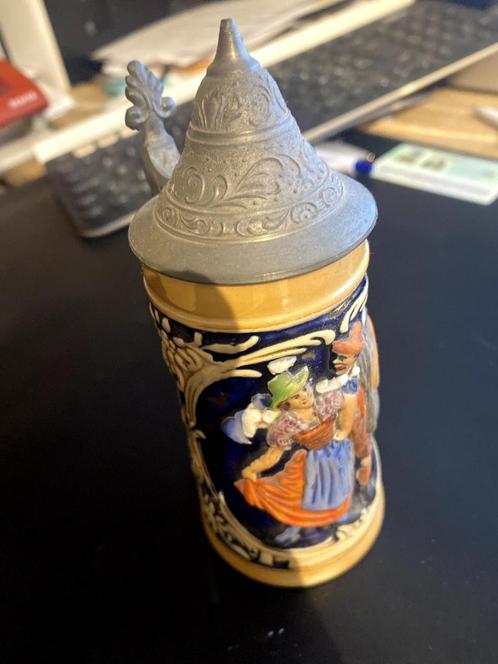 3 vintage oude bier steιn/bierpul, Antiek en Kunst, Antiek | Keramiek en Aardewerk, Ophalen