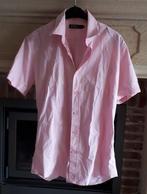 Heren - Overhemd KM - roze - A1A Denim - maat L, A1A, Halswijdte 41/42 (L), Roze, Zo goed als nieuw
