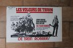 filmaffiche John Wayne The train Robbers filmposter, Verzamelen, Rechthoekig Liggend, Ophalen of Verzenden, Zo goed als nieuw
