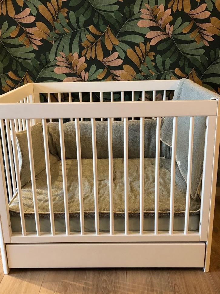 Park met toebehoren, Kinderen en Baby's, Babyparken, Gebruikt, Vierkant, In hoogte verstelbaar, Boxkleed, Lade, Ophalen