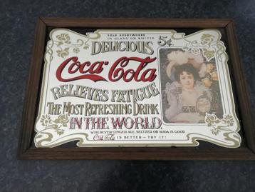 Coca cola / Kader-spiegel beschikbaar voor biedingen