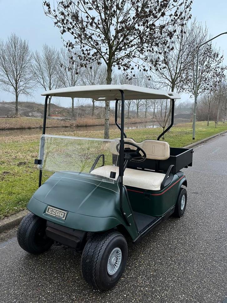 Electrische golfkar clubcar rijdt heerlijk perfecte accus, Sport en Fitness, Golf, Zo goed als nieuw, Golfkar, Ophalen of Verzenden