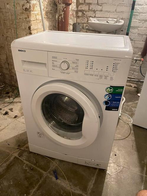 Machine à laver Beko à donner, Elektronische apparatuur, Wasmachines, Niet werkend, Voorlader, 6 tot 8 kg, Ophalen