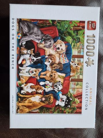 Puzzel Frozen en honden beschikbaar voor biedingen