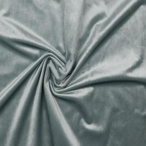 6164)150x100cm meubelstoffen velours fluweel munt, Hobby en Vrije tijd, Stoffen en Lappen, Nieuw, Polyester, 120 cm of meer, 30 tot 200 cm
