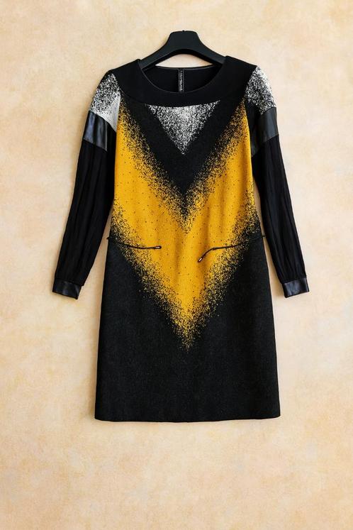 Pianura Studio – Designer jurk – Maat 42, Kleding | Dames, Jurken, Zo goed als nieuw, Maat 42/44 (L), Overige kleuren, Knielengte