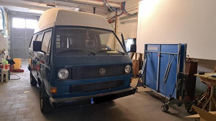 Volkswagen T3, Caravans en Kamperen, Mobilhomes, Particulier, tot en met 4, Buscamper of Camperbus, Volkswagen, Diesel, Handgeschakeld