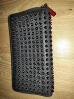 Christian Louboutin Long Wallet. Zwart kalfsleder. NIEUW, Enlèvement ou Envoi, Neuf