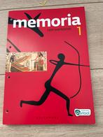 Memoria 1 leerwerkboek perfecte staat, Boeken, Schoolboeken, Ophalen of Verzenden, Nieuw