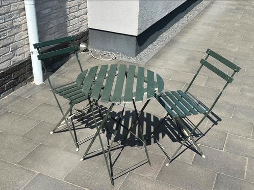 Schattig vintage tuinsetje., Tuin en Terras, Tuinsets en Loungesets, Gebruikt, Ophalen