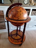 Grote Vintage globebar wereldbol drank kast, Huis en Inrichting, Ophalen of Verzenden, Zo goed als nieuw