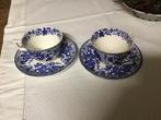 Twee tassen met ondertassen Boch Dragon, Antiek en Kunst, Ophalen of Verzenden