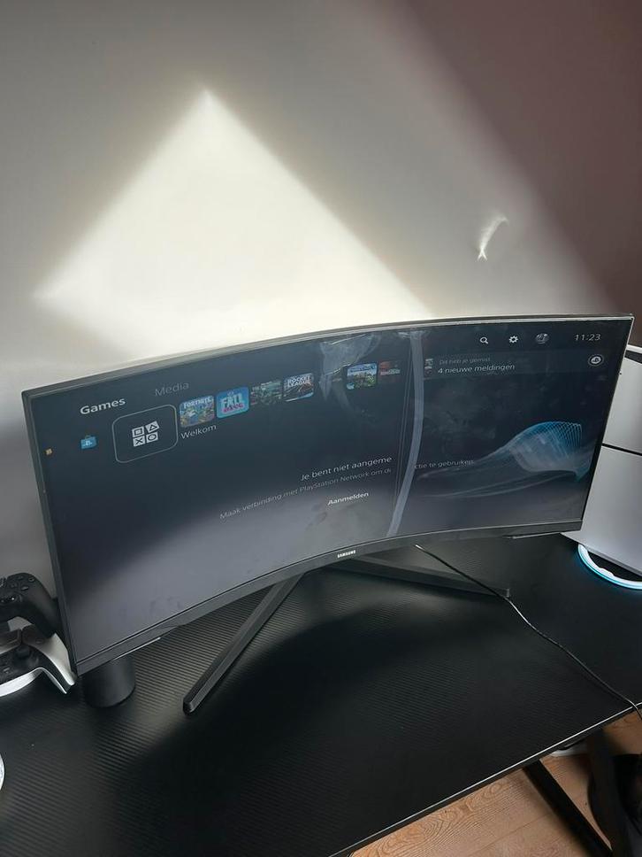 Samsung Odyssey G5 LC34G55TWWPXEN (kappot!!!), Computers en Software, Monitoren, Zo goed als nieuw, 151 t/m 200 Hz, HDMI, Gaming