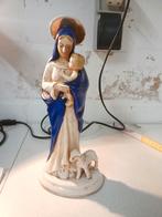 Beeld porselein Madonna met kind, Antiek en Kunst, Ophalen of Verzenden