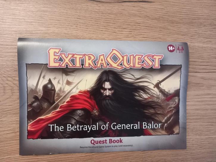 HERO QUEST  uitbreidingset, Hobby en Vrije tijd, Gezelschapsspellen | Bordspellen, Nieuw, Vijf spelers of meer, Ophalen of Verzenden