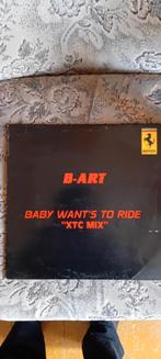 Vinyle b-art baby want's to ride "xtc mix", CD & DVD, Vinyles | Dance & House, Comme neuf, Enlèvement