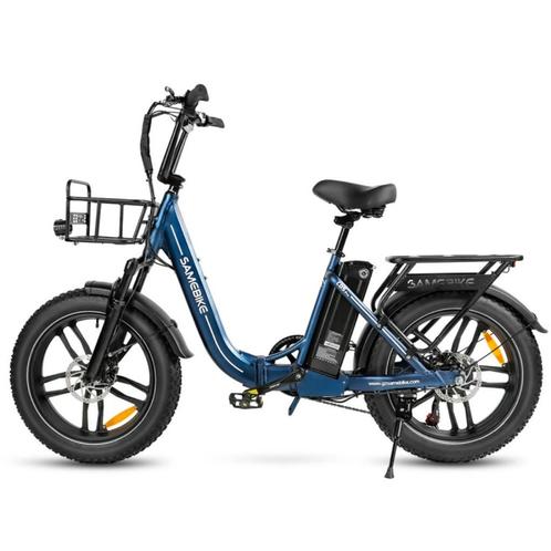 SAMEBIKE C05 PRO 500W/13Ah blauwe elektrische fiets, Sport en Fitness, Overige Sport en Fitness, Nieuw, Verzenden